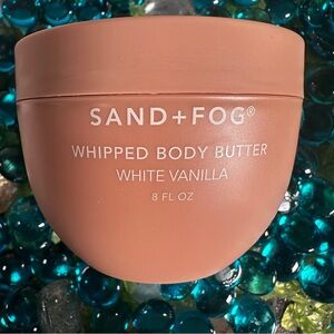 Sand + Fog Whipped Body Butter – White Vanilla – 8 fl oz